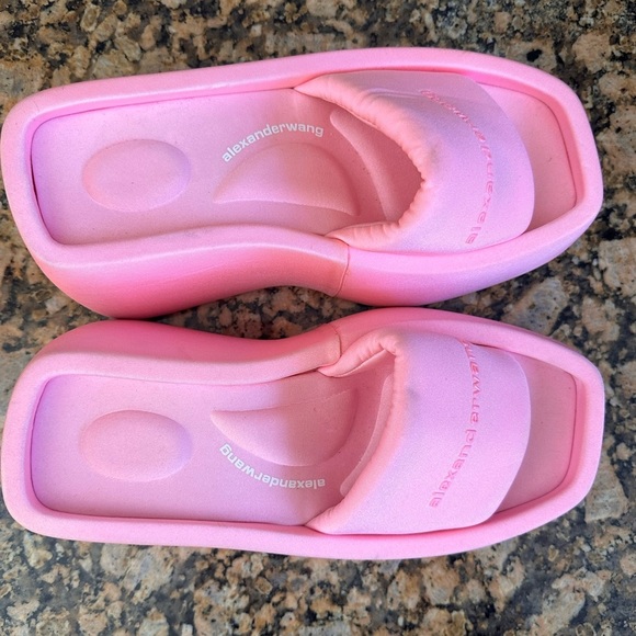 Alexander Wang
Women's Pink Taji 115 Flatform Sandals - Picture 8 of 12